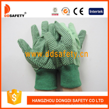 Canvas Cotton Dots em Palm Garden Safety Gves Dcd204